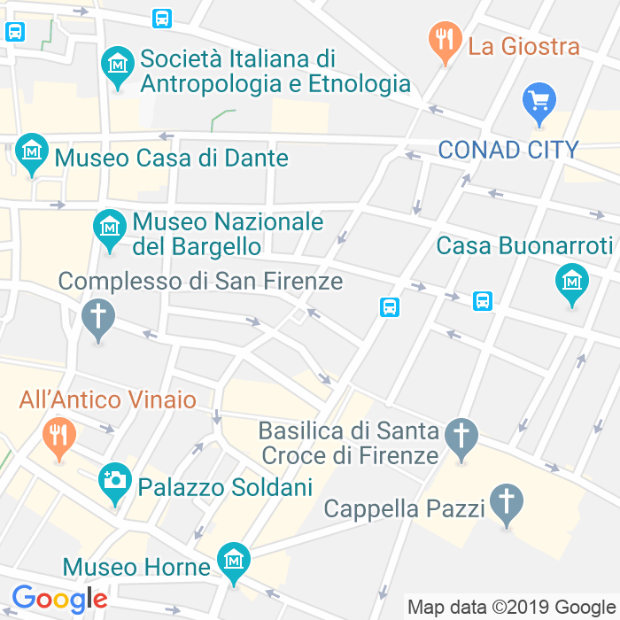CAP di Via Dei Lavatoi a Firenze
