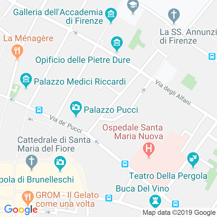 CAP di Via Dei Servi a Firenze