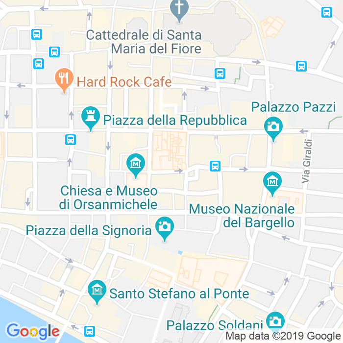 CAP di Via Dei Tavolini a Firenze