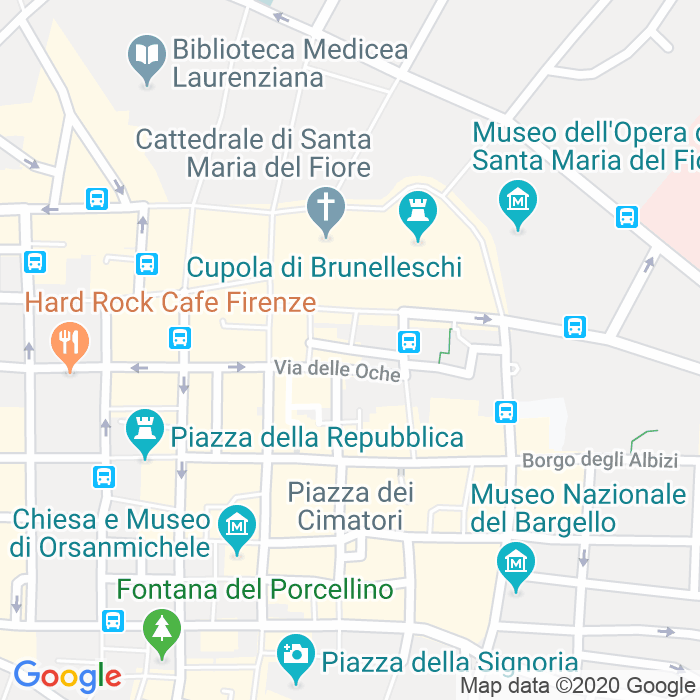 CAP di Via Della Canonica a Firenze