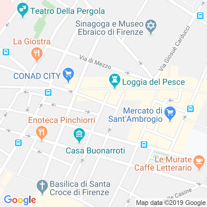 CAP di Via Martiri Del Popolo a Firenze