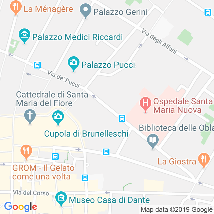 CAP di Via Maurizio Bufalini a Firenze