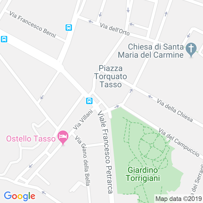 CAP di Piazza Torquato Tasso a Firenze