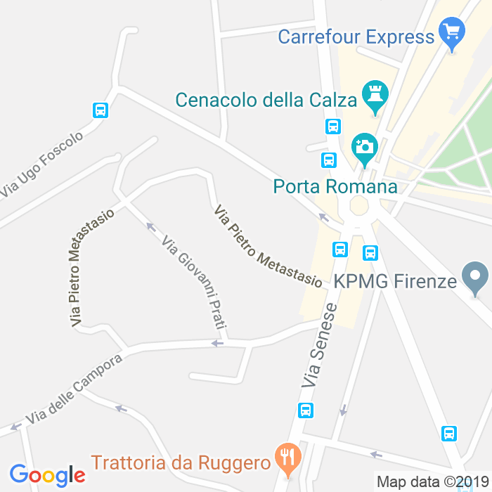 CAP di Via Pietro Metastasio a Firenze