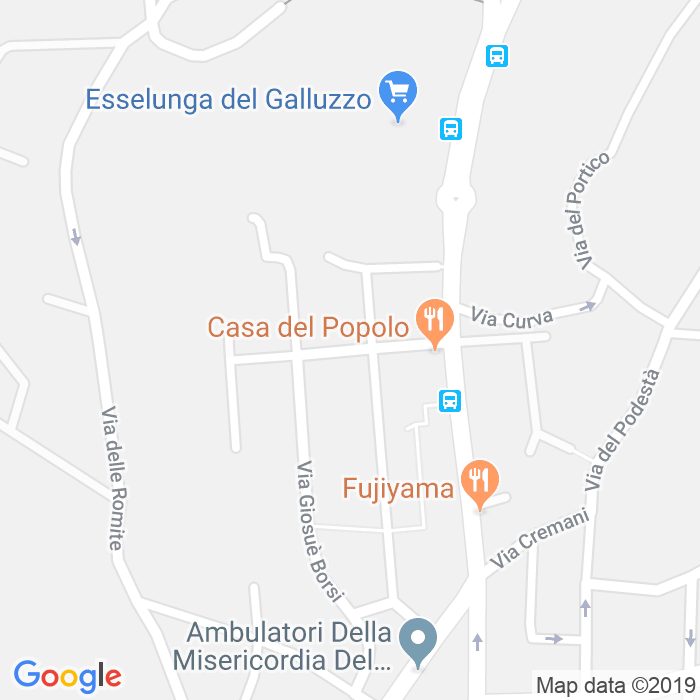 CAP di Via San Francesco D'Assisi a Firenze