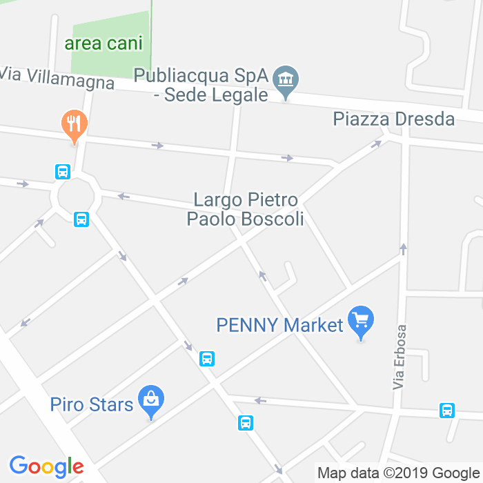 CAP di Largo Pietro Paolo Boscoli a Firenze