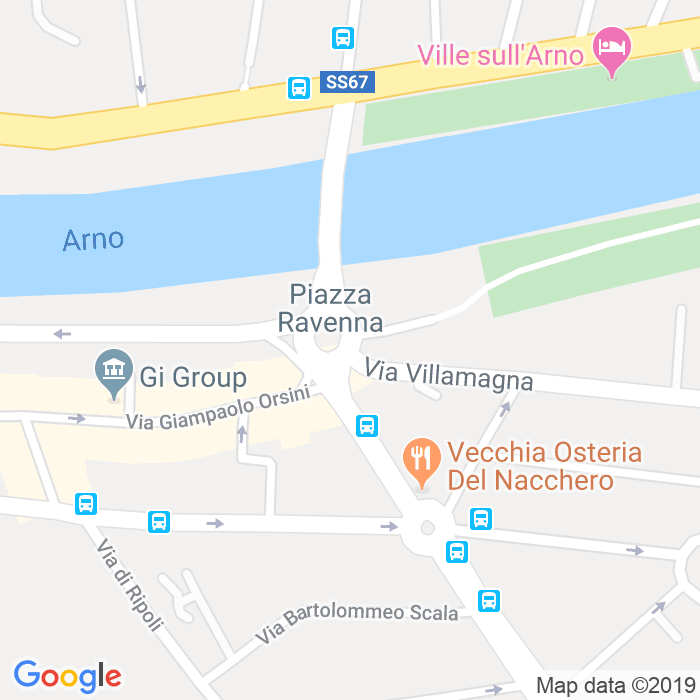 CAP di Piazza Ravenna a Firenze