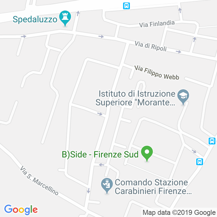 CAP di Piazzetta Del Pomario a Firenze