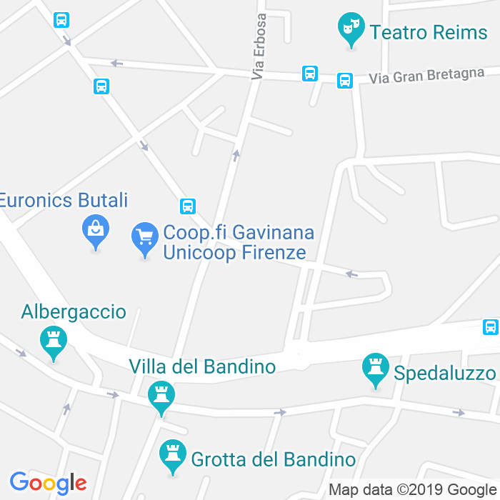 CAP di Via Federico D'Antiochia a Firenze