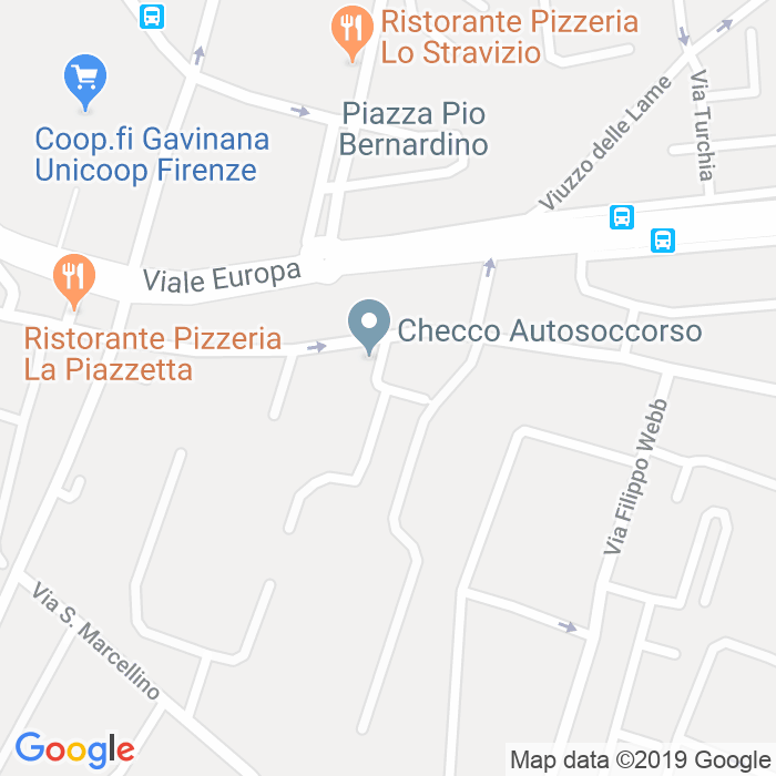 CAP di Via Francesco Calzolari a Firenze