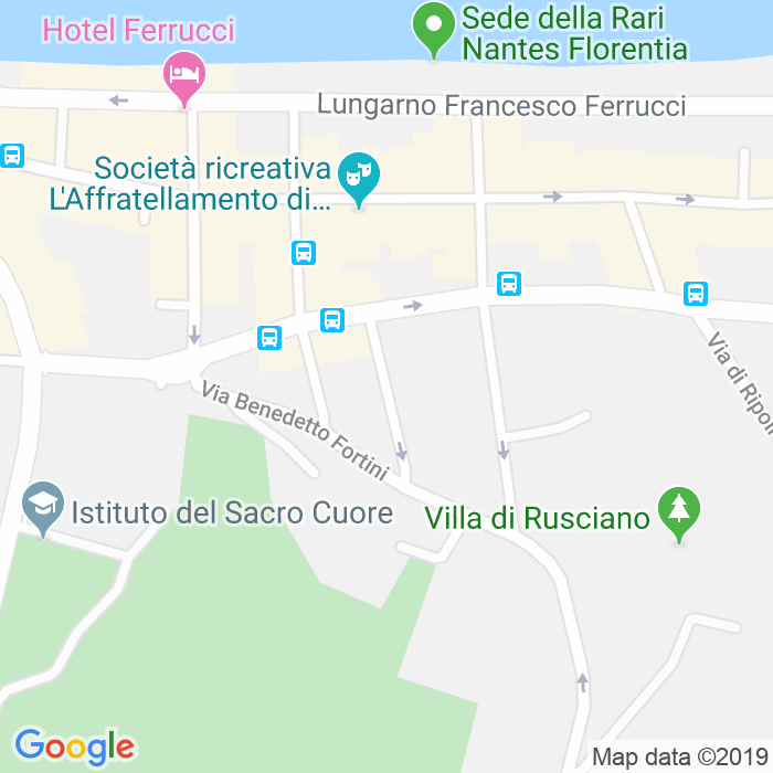 CAP di Via Giovanni Maria Cecchi a Firenze