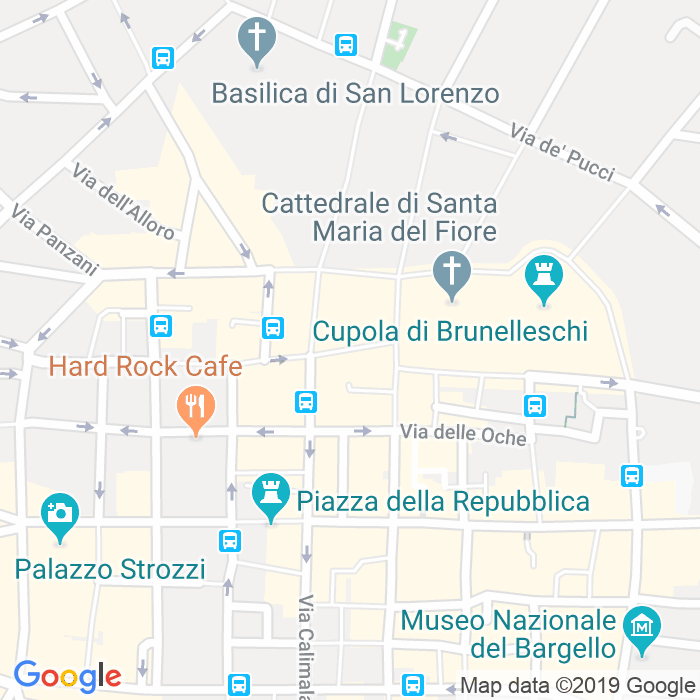 CAP di Piazza Di San Giovanni a Firenze