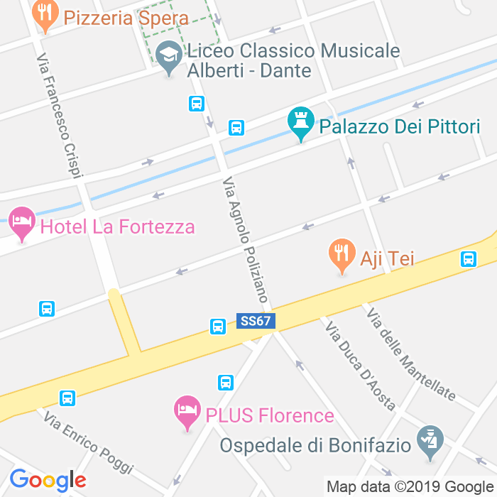 CAP di Via Agnolo Poliziano a Firenze