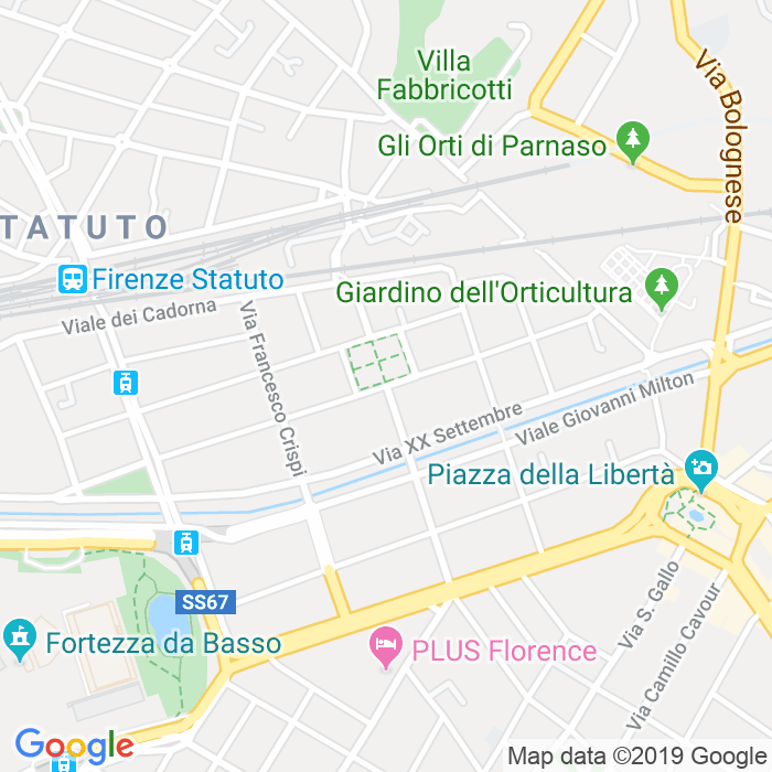 CAP di Via Francesco Puccinotti a Firenze
