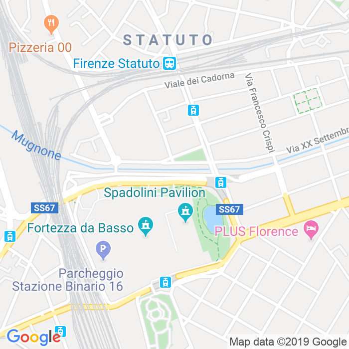 CAP di Via Guido Spadolini a Firenze