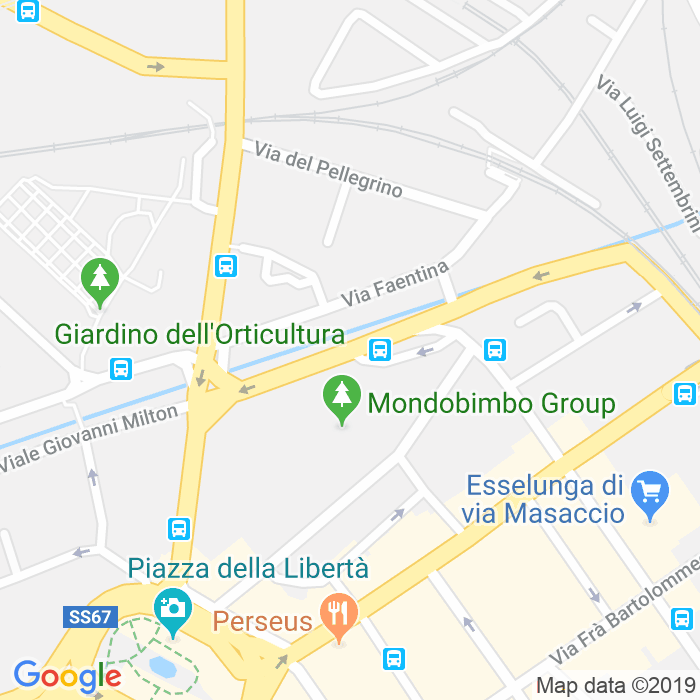 CAP di Via Mafalda Di Savoia a Firenze