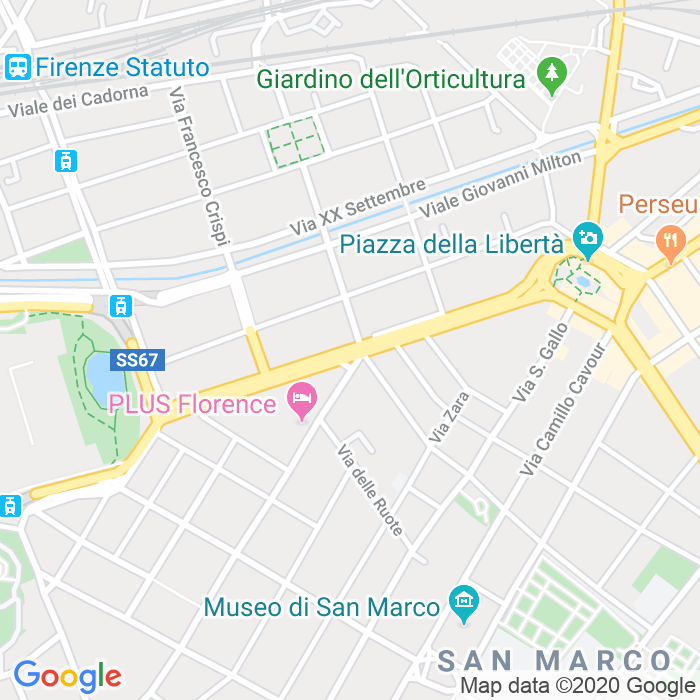 CAP di Viale Spartaco Lavagnini a Firenze
