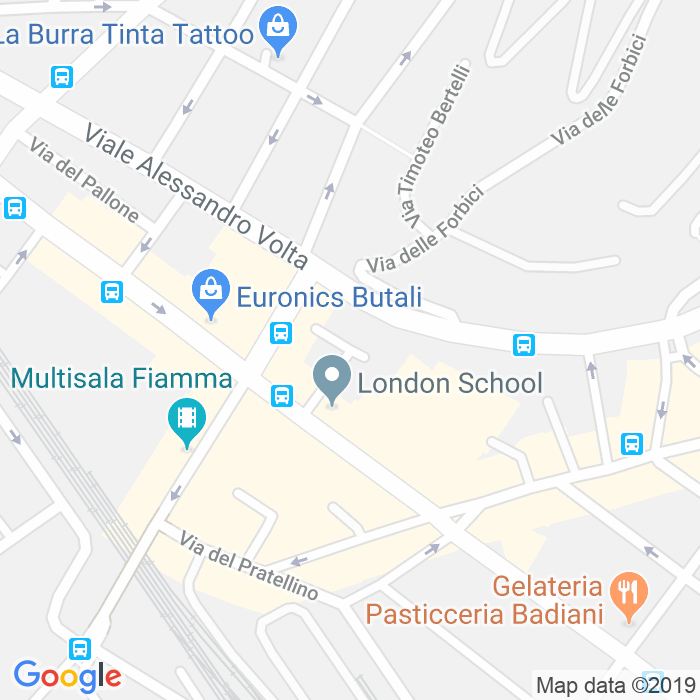 CAP di Via Attilio Vallecchi a Firenze