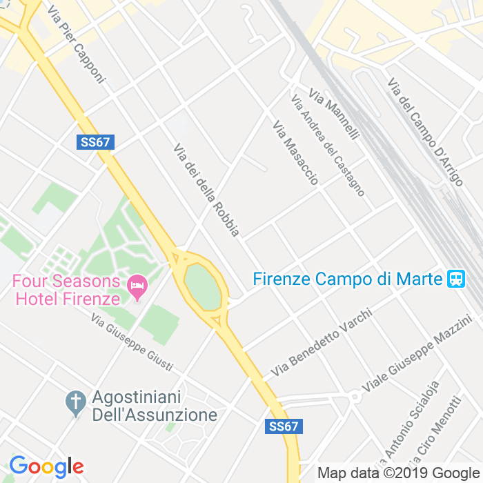CAP di Via Dei Della Robbia a Firenze