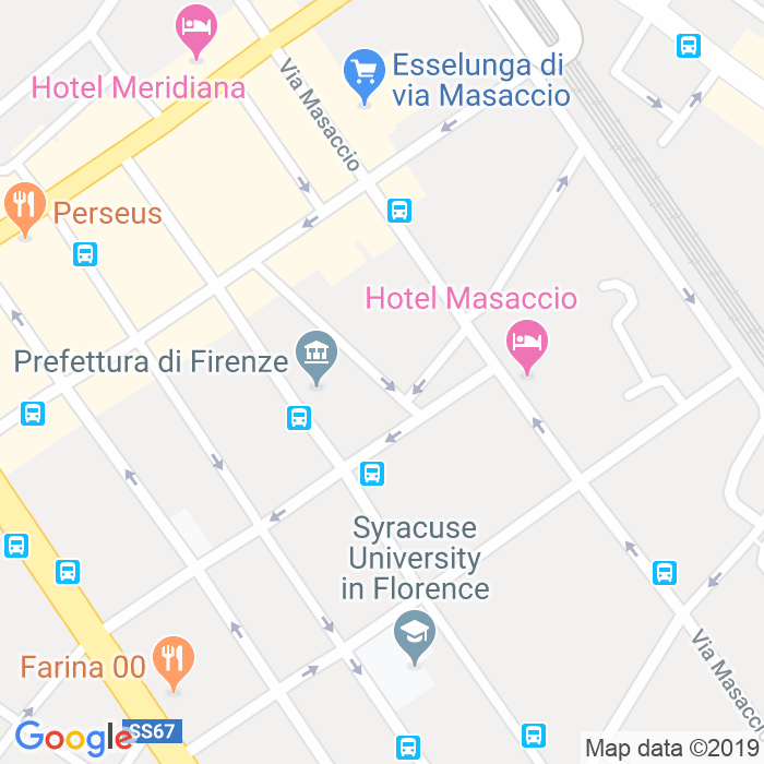 CAP di Via Giovanni Fattori a Firenze