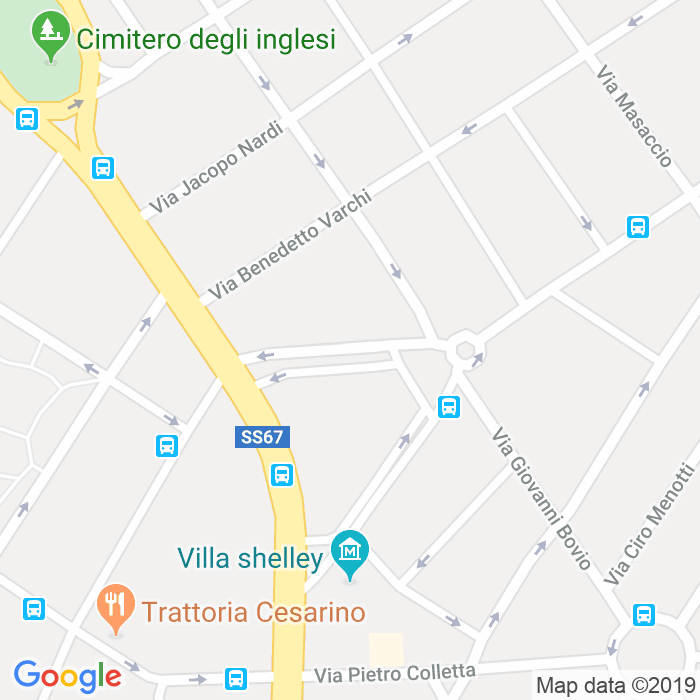 CAP di Viale Bernardo Segni a Firenze