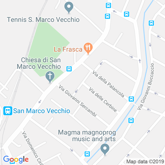 CAP di Via Anton Maria Salvini a Firenze