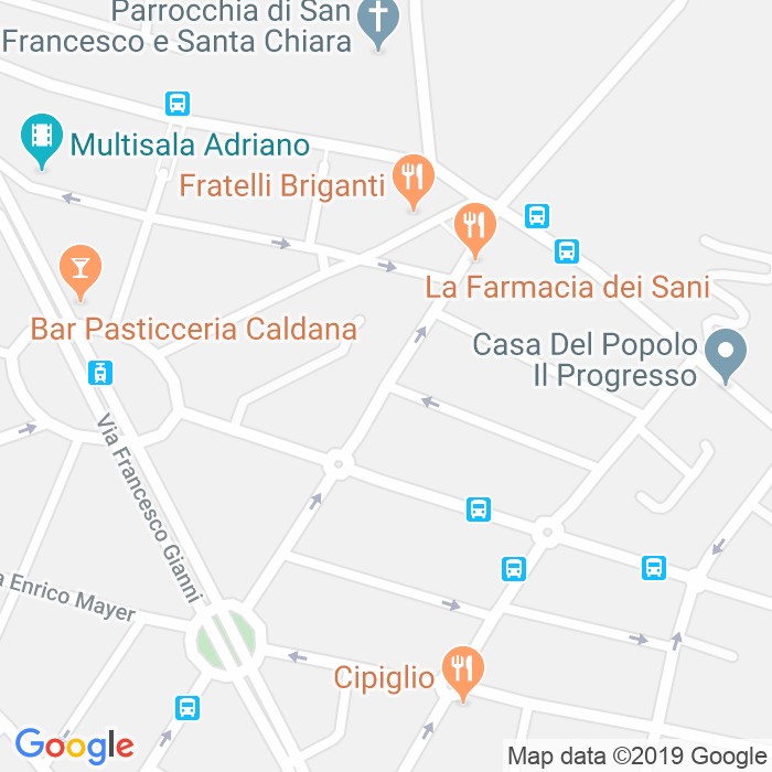CAP di Via Celestino Bianchi a Firenze
