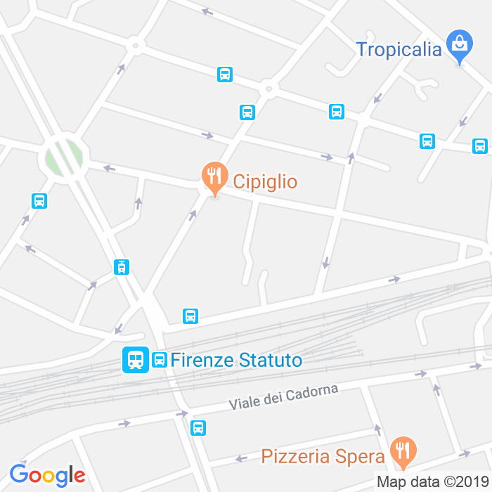 CAP di Via Francesco Marucelli a Firenze