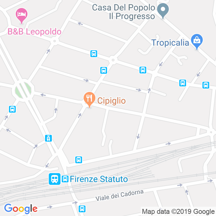 CAP di Via Raffaello Lambruschini a Firenze
