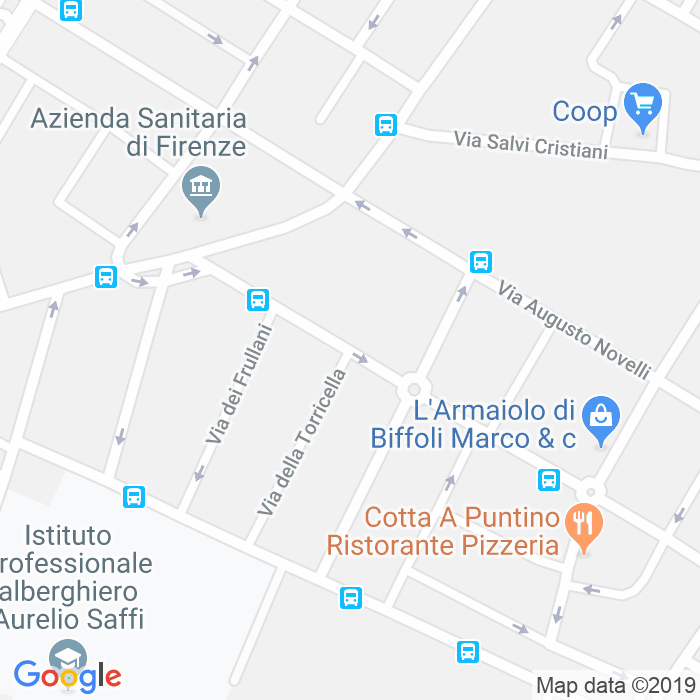 CAP di Via Della Torricella a Firenze
