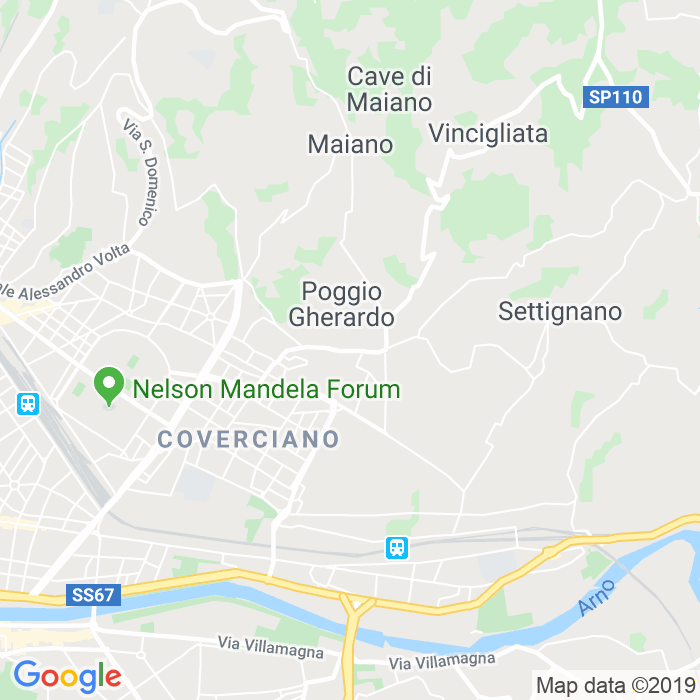 CAP di Via Gabriele D'Annunzio a Firenze