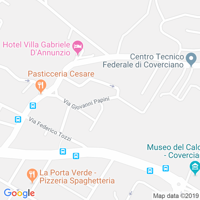 CAP di Via Giovanni Papini a Firenze