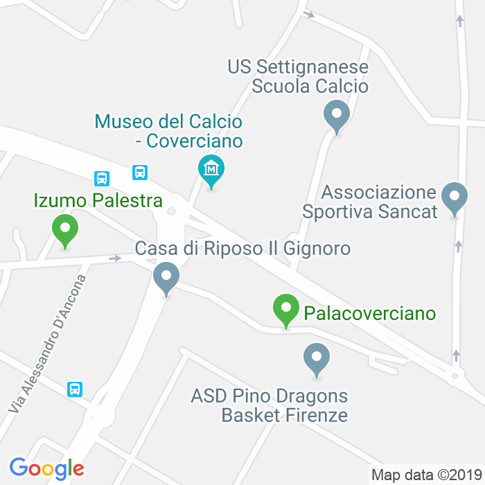 CAP di Viale Aldo Palazzeschi a Firenze