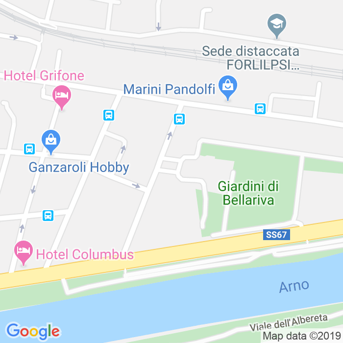 CAP di Piazza Giovanni Rosadi a Firenze