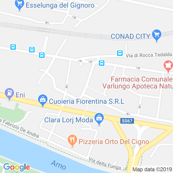 CAP di Via Filippo Turati a Firenze