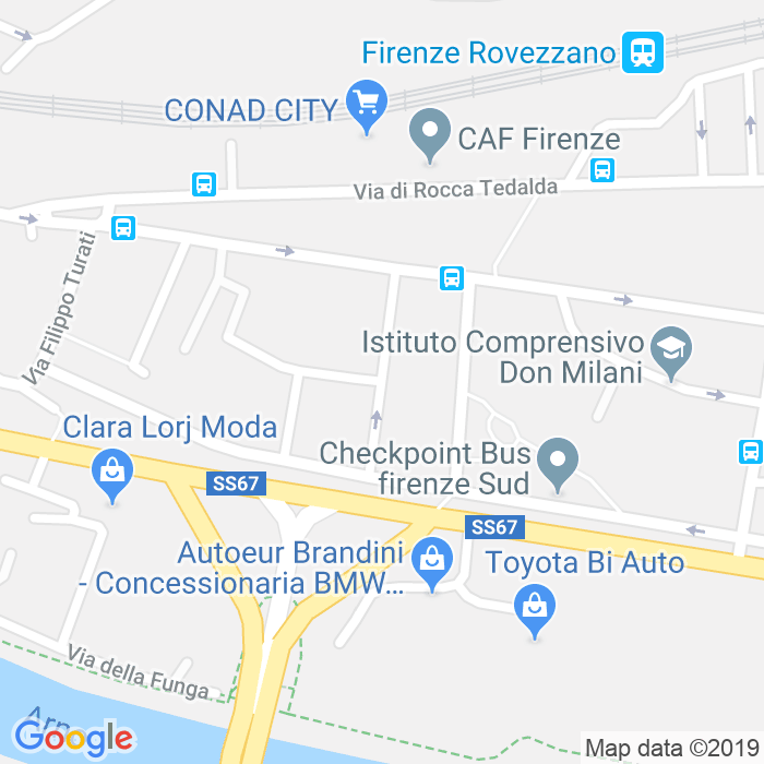 CAP di Via Giovanni Giolitti a Firenze