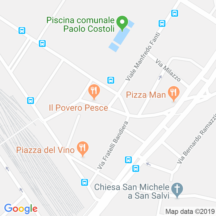CAP di Via Pier Fortunato Calvi a Firenze