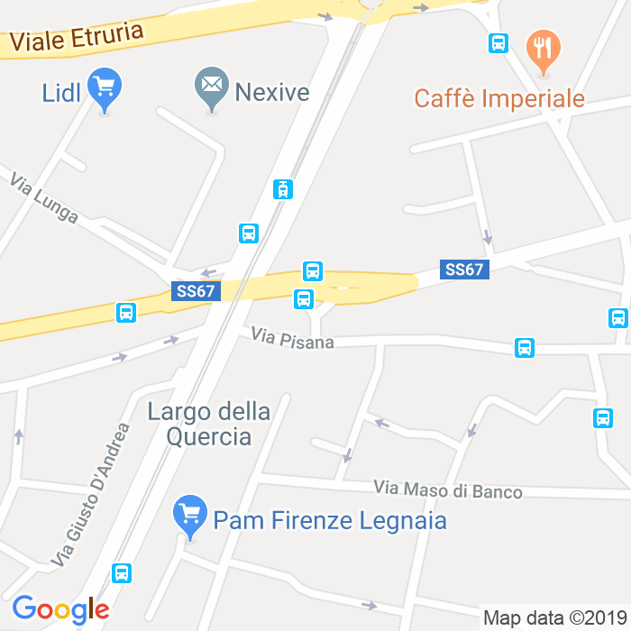CAP di Piazza Pier Della Francesca a Firenze