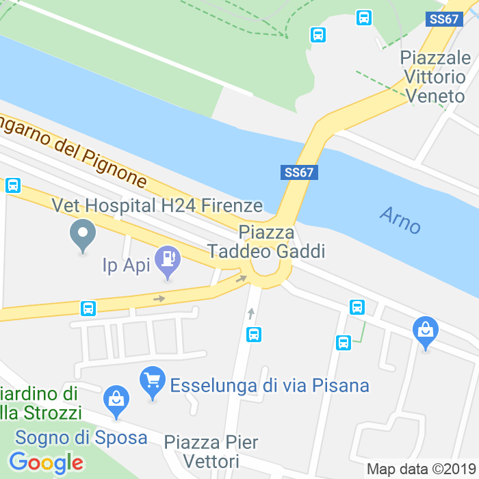 CAP di Piazza Taddeo Gaddi a Firenze
