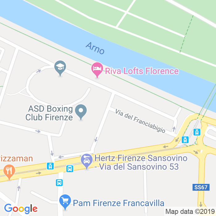 CAP di Via Bertoldo Di Giovanni a Firenze