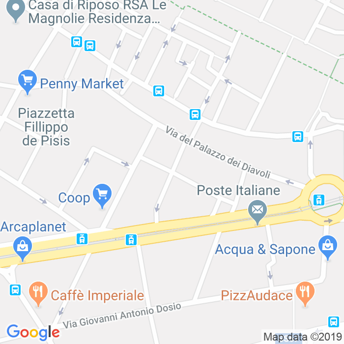 CAP di Via Bonaventura Berlinghieri a Firenze