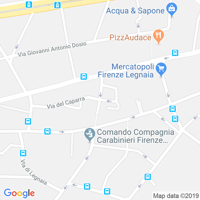 CAP di Via Del Cronaca a Firenze