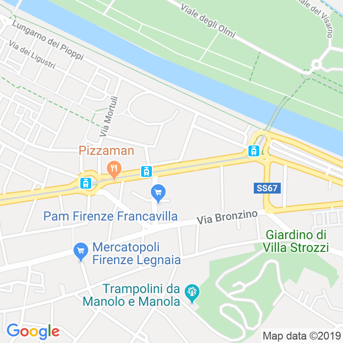 CAP di Via Del Sansovino a Firenze