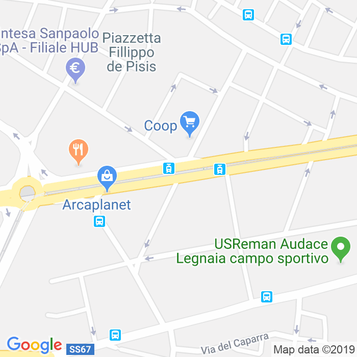 CAP di Via Francesco Furini a Firenze