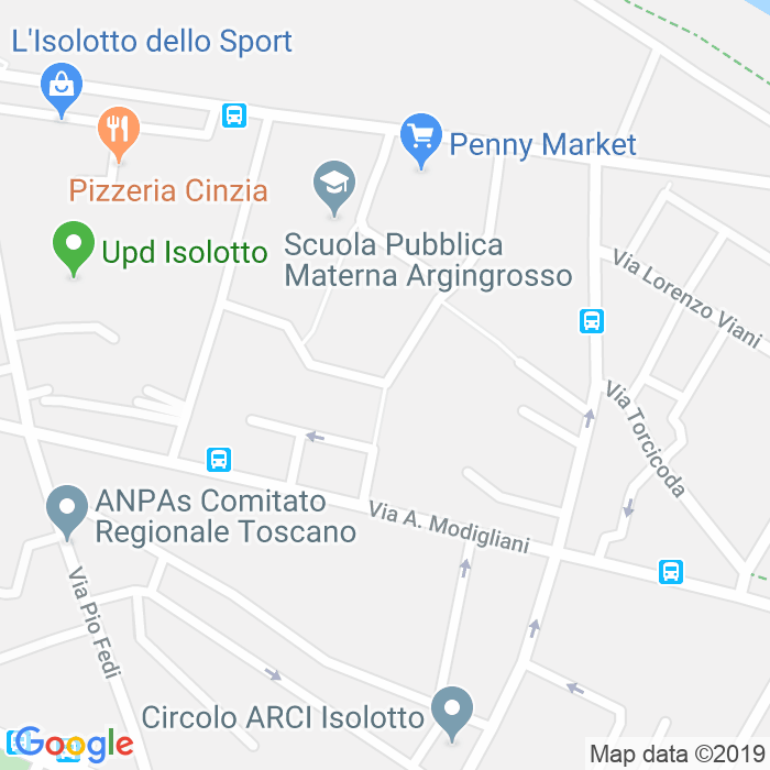 CAP di Via Francesco Paolo Michetti a Firenze