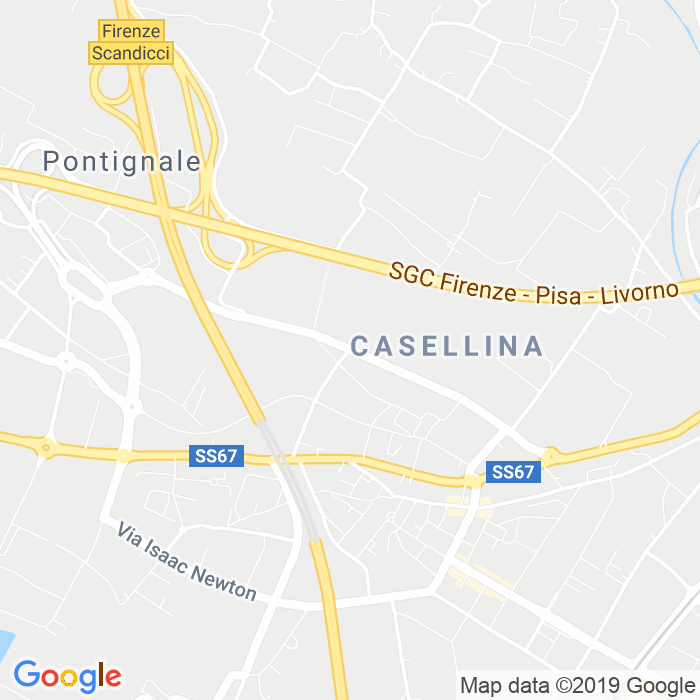 CAP di Via Girolamo Minervini a Firenze