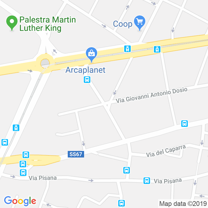 CAP di Via Ludovico Cigoli a Firenze