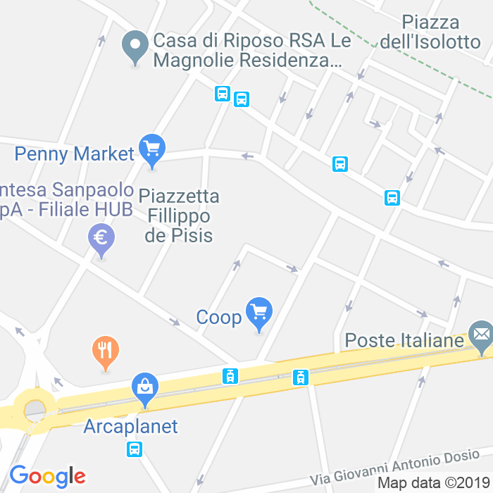 CAP di Via Pietro Benvenuti a Firenze