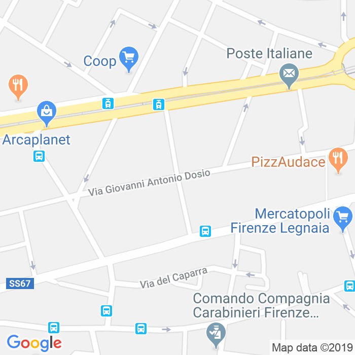 CAP di Via Pietro Da Cortona a Firenze