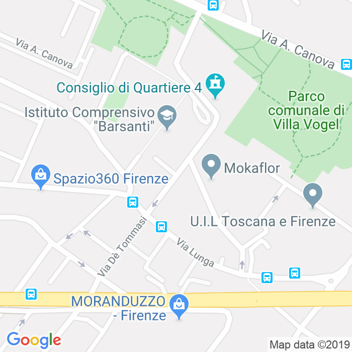CAP di Viuzzo Del Crocifisso Delle Torri a Firenze
